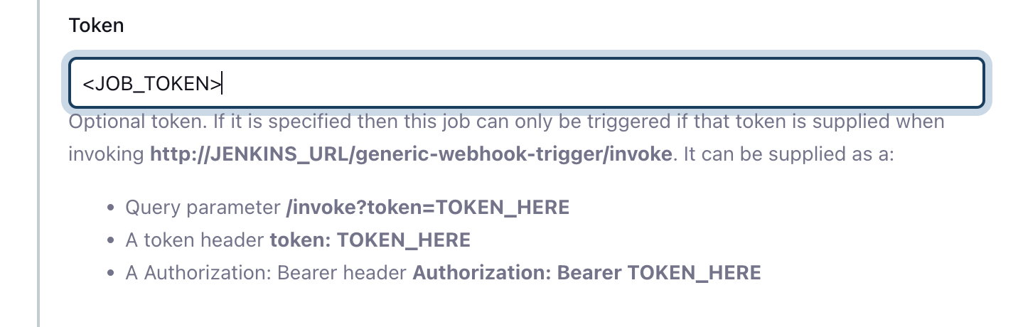 Configure Token