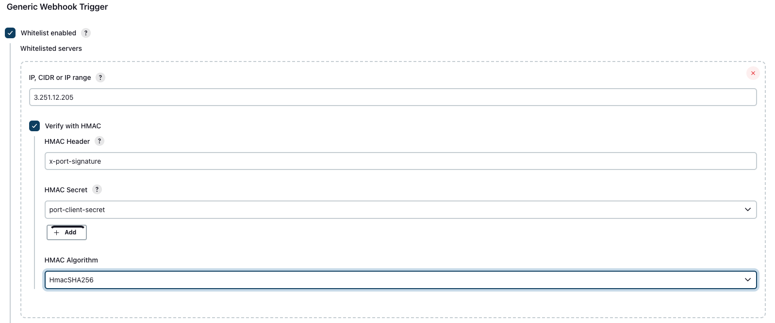 Webhook Validation